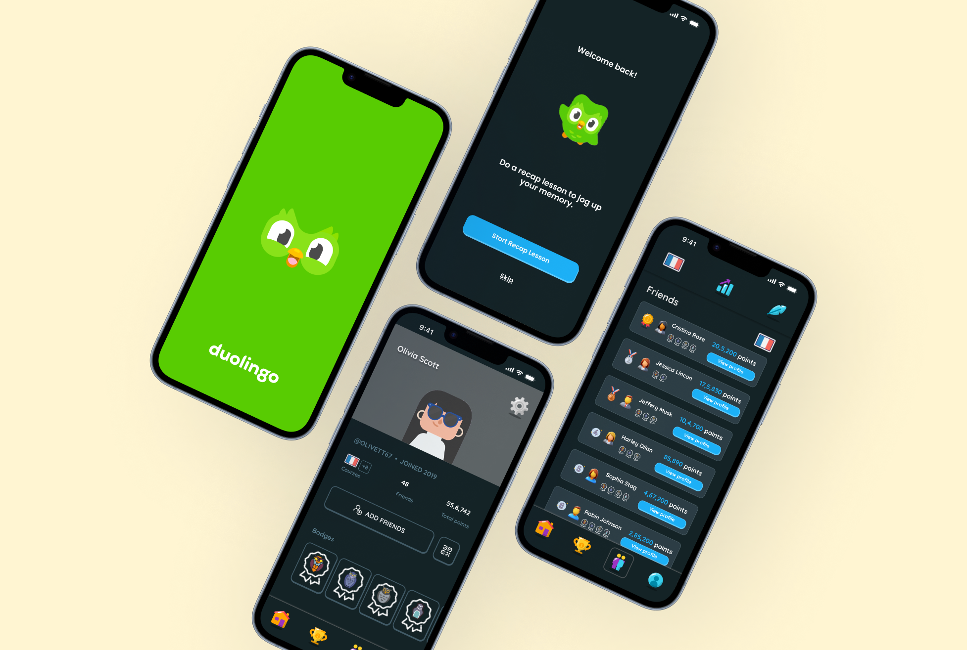 Duolingo App Redesign